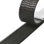 POWERTECH αυτοκόλλητη ταινία τύπου dual lock χριτς χρατς TIES-078, 25mm, 2.5m, μαύρη - 5210131120682 - Image 2