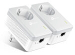 TP-LINK AV600 Passthrough Powerline Starter Kit TL-PA4010P, Ver. 4.0 - 6935364031848