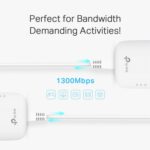 TP-LINK Passthrough Powerline Starter Kit TL-PA8010P, AV1300, Ver: 3.0 - 6935364033125 - Image 2