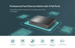 TP-LINK desktop switch TL-SF1008LP, 8-Port 10/100Mbps, 4x PoE, Ver. 2.0 - 6935364052768 - Image 2