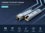 TP-LINK 10G BASE-T RJ45 SFP+ Module TL-SM5310-T, έως 30m, Ver. 1.0 - 4897098687758 - Image 2