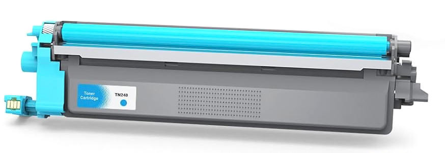 TONT-TN-248C Συμβατό toner για Brother TN-248, 1K, κυανό - 6942552368303 - Image 1
