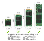 POWERTECH Converter USB 3.0 σε M.2 SSD TOOL-0020, 2230/2242/2260/2280 - 5210131014066 - Image 2
