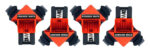 Σετ σφιγκτήρες γωνιών 90° TOOL-0023, 5-22mm, 4τμχ - 5210131024218
