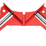 POWERTECH γωνιακός σφιγκτήρας 90° TOOL-0024, 100mm, κόκκινος - 5210131024225