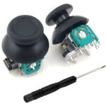 3D Analog joystick TOOL-0038 για χειριστήριο PS4, μαύρο, 2τμχ - 5210131027028