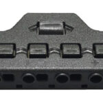 Splitter block TOOL-0095 για LED καλωδιοταινίες, 6-port, μαύρο - 5210131077023
