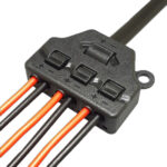 Splitter block TOOL-0096 για LED καλωδιοταινίες, 3-port, μαύρο - 5210131077030 - Image 2