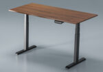 BRATECK επιφάνεια γραφείου TP12060R-2P, 120x60x1.8cm, καφέ ξύλινη - 5210131084489 - Image 2