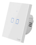 SONOFF smart διακόπτης ΤΧ-T2EU2C, αφής, Wi-Fi, διπλός, λευκός - 6920075742015