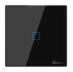 SONOFF smart διακόπτης ΤΧ-T3EU1C, αφής, Wi-Fi, μονός, μαύρος - 6920075726510 - Image 2