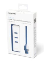 TP-LINK USB Hub UE330 με θύρα δικτύου, 3 θυρών, USB σύνδεση, λευκό - 6935364094553 - Image 2