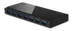 TP-LINK USB hub UH700, 7x θυρών, 5Gbps, 5V/1.5A, USB σύνδεση, μαύρο - 6935364010065