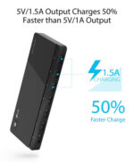 TP-LINK USB hub UH700, 7x θυρών, 5Gbps, 5V/1.5A, USB σύνδεση, μαύρο - 6935364010065 - Image 2