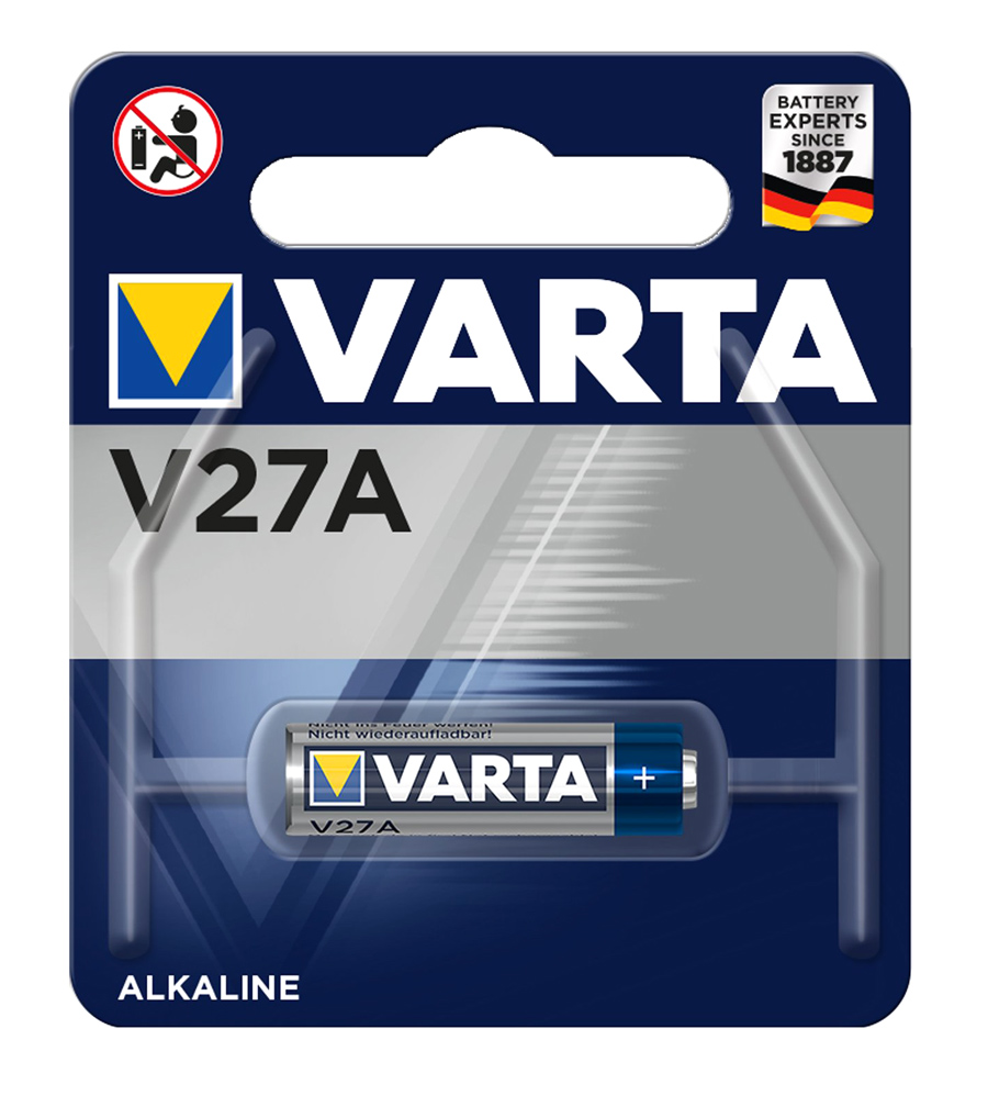 V27A-LR27 VARTA αλκαλική μπαταρία LR27A, 12V, 1τμχ - 4008496747009 - Image 1