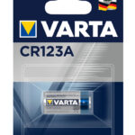 VARTA μπαταρία λιθίου CR123A, 3V, 1τμχ - 4008496537280
