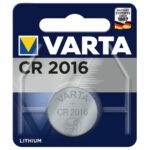 VARTA μπαταρία λιθίου CR2016, 3V, 1τμχ - 4008496276639