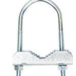 VIKAR Ζιγκί μεσαίο 22001 για ιστό κεραίας, Φ50, 12cm - 5210131019603