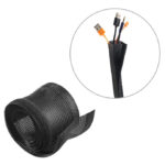 BRATECK Δεματικό Καλωδίων τύπου Flex Wrap VS-135, 100x13.5cm, μαύρο - 5210131015537