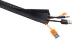 BRATECK πλέγμα καλωδίων τύπου Flex Wrap VS-85, 100x8.5cm, μαύρο - 5210131015520 - Image 2