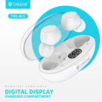 CELEBRAT earphones με θήκη φόρτισης TWS-W32, True Wireless, Φ8mm, μαύρα - 6925146993877 - Image 2