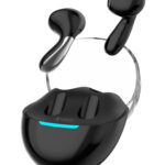CELEBRAT earphones με θήκη φόρτισης W51, True Wireless, Φ13mm, μαύρα - 6925146994454