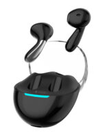 CELEBRAT earphones με θήκη φόρτισης W51, True Wireless, Φ13mm, μαύρα - 6925146994454