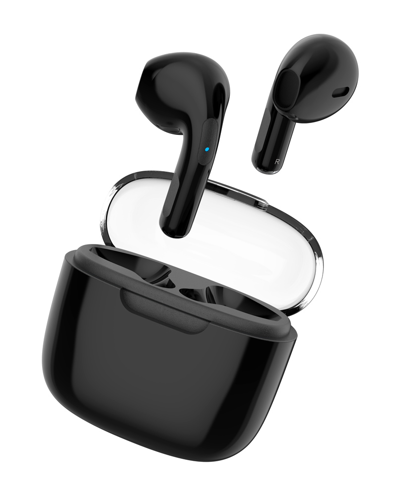 W52-BK CELEBRAT earphones με θήκη φόρτισης W52, True Wireless, Φ13mm, μαύρα - 6925146994478 - Image 1