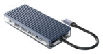 ORICO docking station WB-11P, 11 θυρών, USB-C σύνδεση, 100W PD, 4K, γκρι - 6954301172468