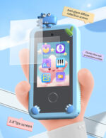WOWKIDS παιδικό smartphone με κάμερα P1 Plus, 2.8" οθόνη αφής, μωβ - 5210131128725 - Image 2