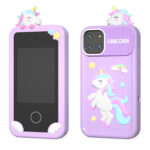 WOWKIDS παιδικό smartphone με κάμερα P1 Plus, 2.8" οθόνη αφής, μωβ - 5210131128725