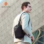 ARCTIC HUNTER τσάντα Crossbody XB00693, 2.7L, μαύρη - 6970672357884 - Image 2