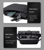 ARCTIC HUNTER τσάντα Crossbody YB00046 με θήκη tablet, 10L, μαύρη - 6970672353060 - Image 2