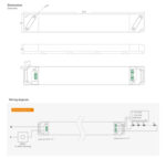 YSD τροφοδοτικό DC 100WUGP-12, 12VDC, 100W, 8.3A, IP20, dimmable - 5210131053553 - Image 2