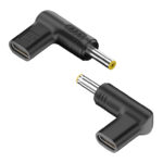 POWERTECH αντάπτορας τροφοδοσίας laptop YX-04, USB-C σε HP 4.8x1.7mm, μαύρος - 5210131077634