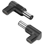 POWERTECH αντάπτορας τροφοδοσίας laptop YX-08, USB-C σε Dell 7.4x5mm, μαύρος - 5210131077665