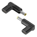 POWERTECH αντάπτορας τροφοδοσίας laptop YX-16, USB-C σε Samsung 5.5x3mm, μαύρος - 5210131077740
