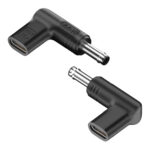 POWERTECH αντάπτορας τροφοδοσίας YX-17, USB-C σε HP 4.8x1.7mm, μαύρος - 5210131077757