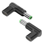 POWERTECH αντάπτορας τροφοδοσίας YX-18, USB-C σε Toshiba 6.3x3mm, μαύρος - 5210131077764