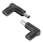 POWERTECH αντάπτορας τροφοδοσίας YX-20, USB-C σε Asus 6x3.7mm, μαύρος - 5210131077788