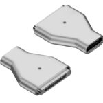 POWERTECH αντάπτορας τροφοδοσίας laptop YX-MS3, USB-C σε Magsafe 3, ασημί - 5210131079386