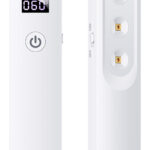 USAMS UV Αποστειρωτής ultra mini US-ZB159,με οθόνη & μπαταρία, λευκός - 6958444919096