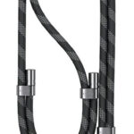 USAMS κορδόνι λαιμού για κινητά ZB316, 160cm, universal, μαύρο - 6958444991924