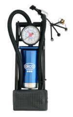 ALCA τρόμπα ποδιού 201200 με μανόμετρο, 100PSI, μπλε - 4028224201207