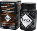Πούδρα Λεύκανσης Δοντιών Superwhite Black Edition Πούδρα Ενεργού Άνθρακα 40gr