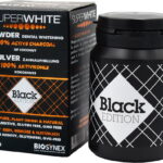 Πούδρα Λεύκανσης Δοντιών Superwhite Black Edition Πούδρα Ενεργού Άνθρακα 40gr