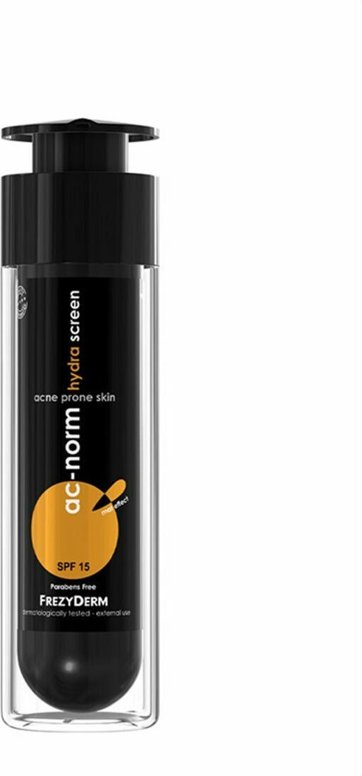 20220128163651_frezyderm_ac_norm_hydra_screen_spf15_50ml Frezyderm Ac-Norm Hydra Screen Αδιάβροχη Αντηλιακή Κρέμα Προσώπου SPF15 50ml - Image 1