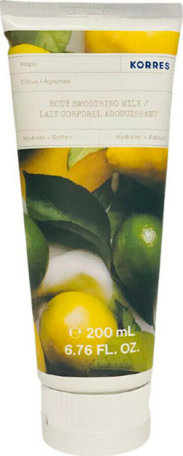 ΚΟΡΡΕΣ Korres Body Smoothing Citrus Ενυδατική Lotion Σώματος 200ml - Image 1