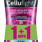 Bioten PROMO Cellufight Cryo Sculpt up to 4cm Gel για την Κυτταρίτιδα της Κοιλιάς & των Γλουτών 2x200ml