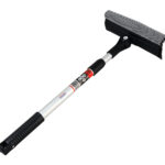 HEYNER καθαριστής τζαμιών 407300, τηλεσκοπικός έως 80cm, ασημί/μαύρος - 4028224407302